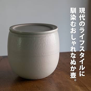 明山窯 ぬか壺 寺本りえ子 ぬか漬け壺 51ON1+t5bbL._AC_UF350,